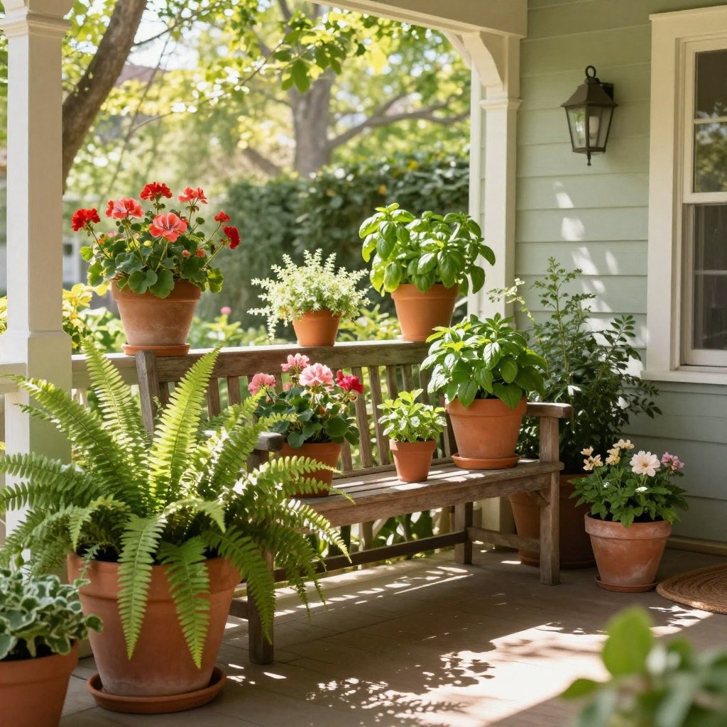 porch plants porch plants